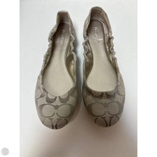 Shoes Designer By Coach In Grey, Size: 9
