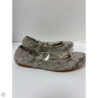 Shoes Designer By Coach In Grey, Size: 9