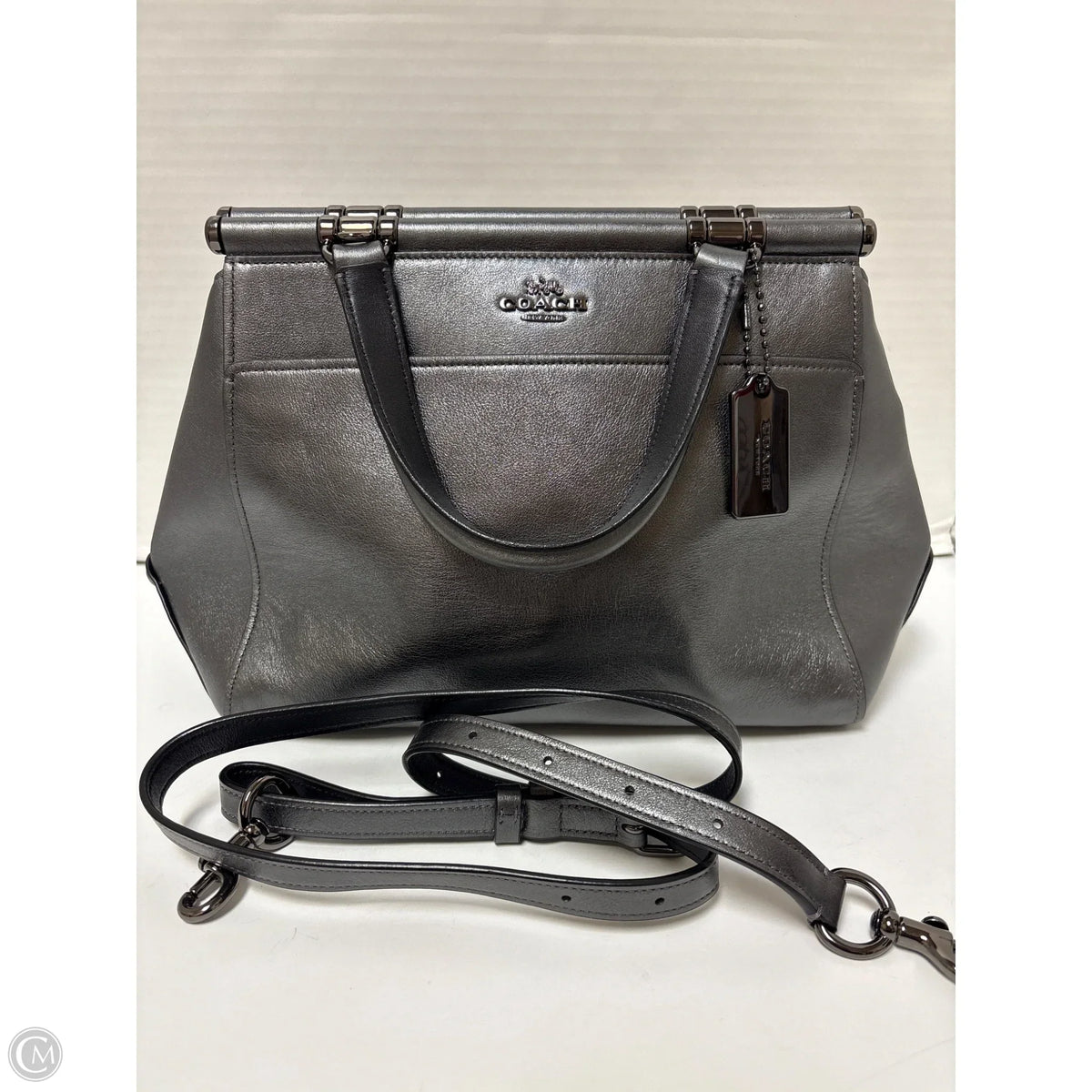 Handbag Designer By Coach, Size: Medium