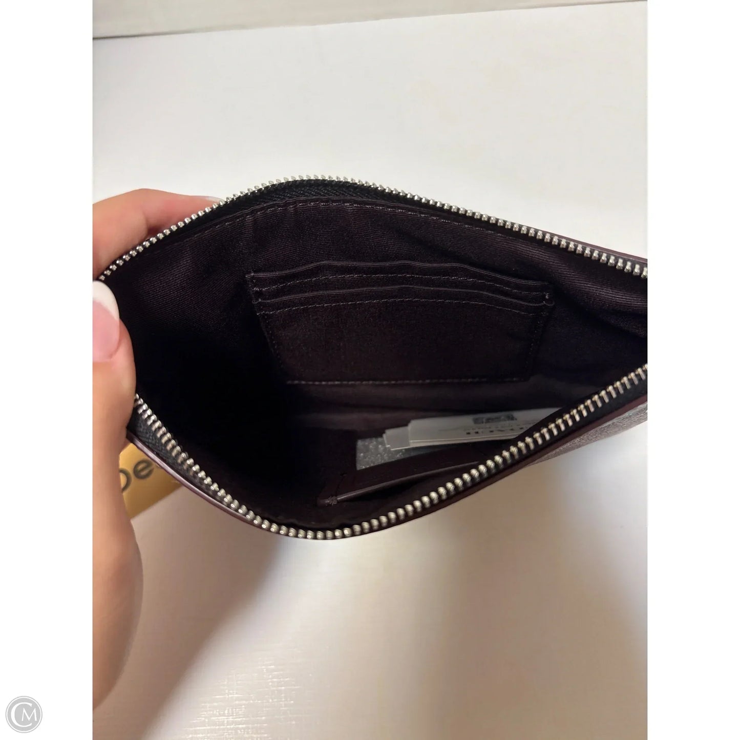 Wristlet Designer By Coach, Size: Medium