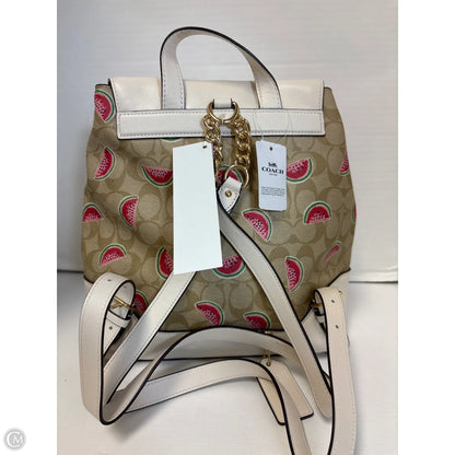 Backpack Designer By Coach, Size: Large