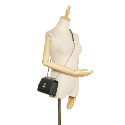 LOUIS VUITTON Epi Twist MM Black