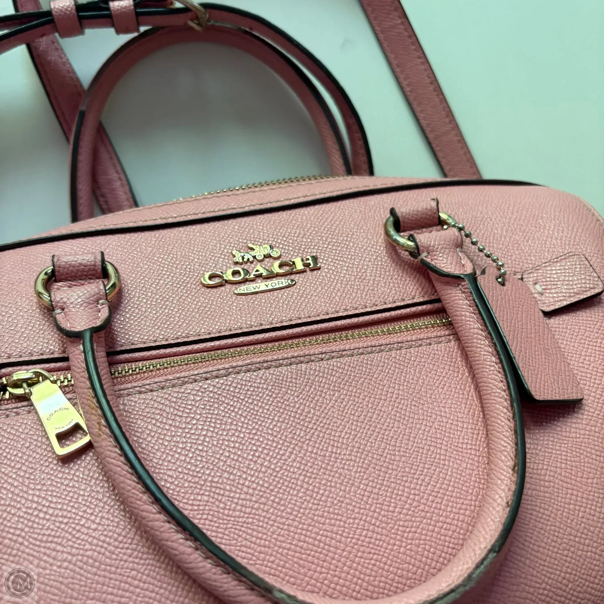 Handbag Designer By Coach, Size: Large