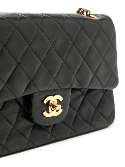9 Inch Small Double Flap Bag
