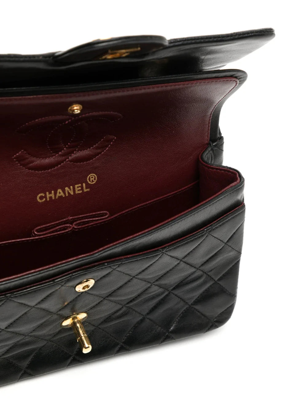 9 Inch Small Double Flap Bag