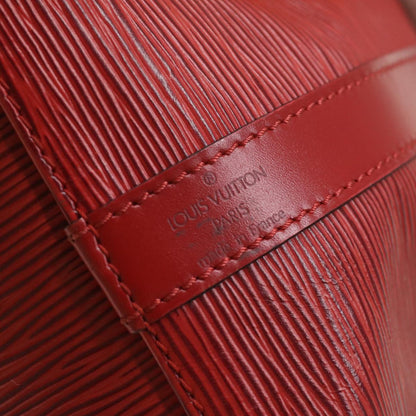 Louis Vuitton Red Leather Noe shoulder bag