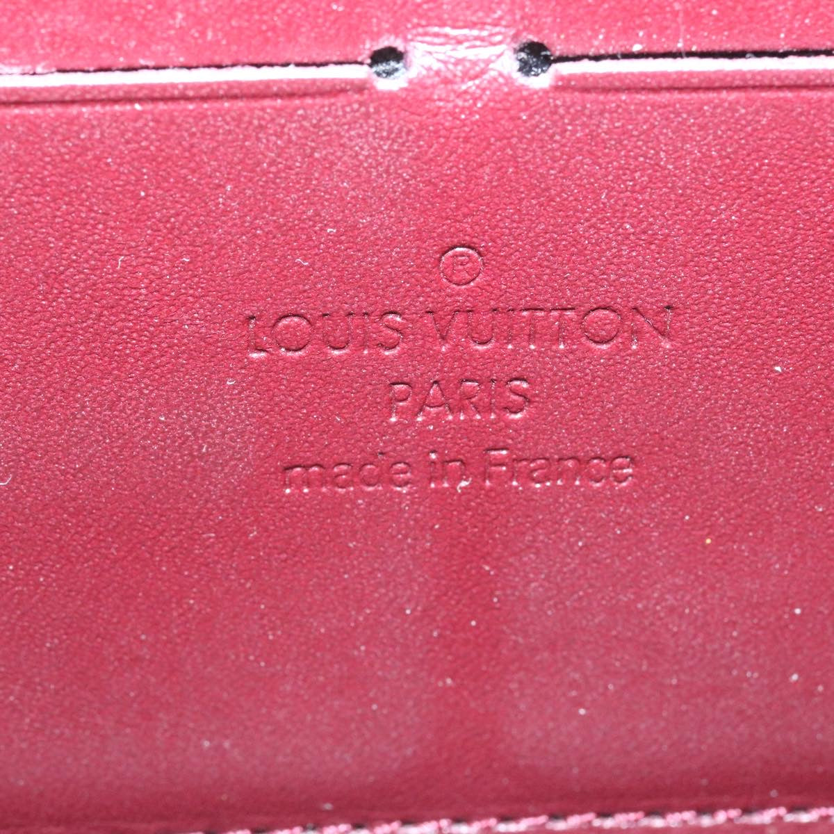 Louis Vuitton Red Patent leather Zippy wallet wallet accessories