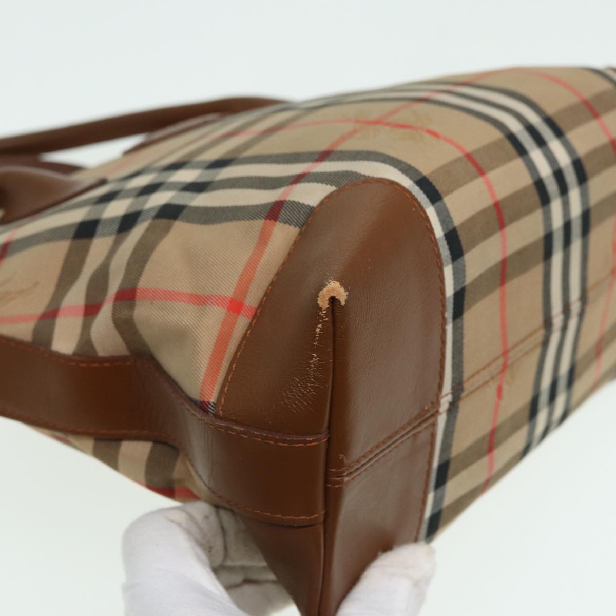 BURBERRY Nova Check Handbag