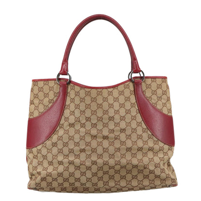 Gucci Beige Canvas Tote Bag