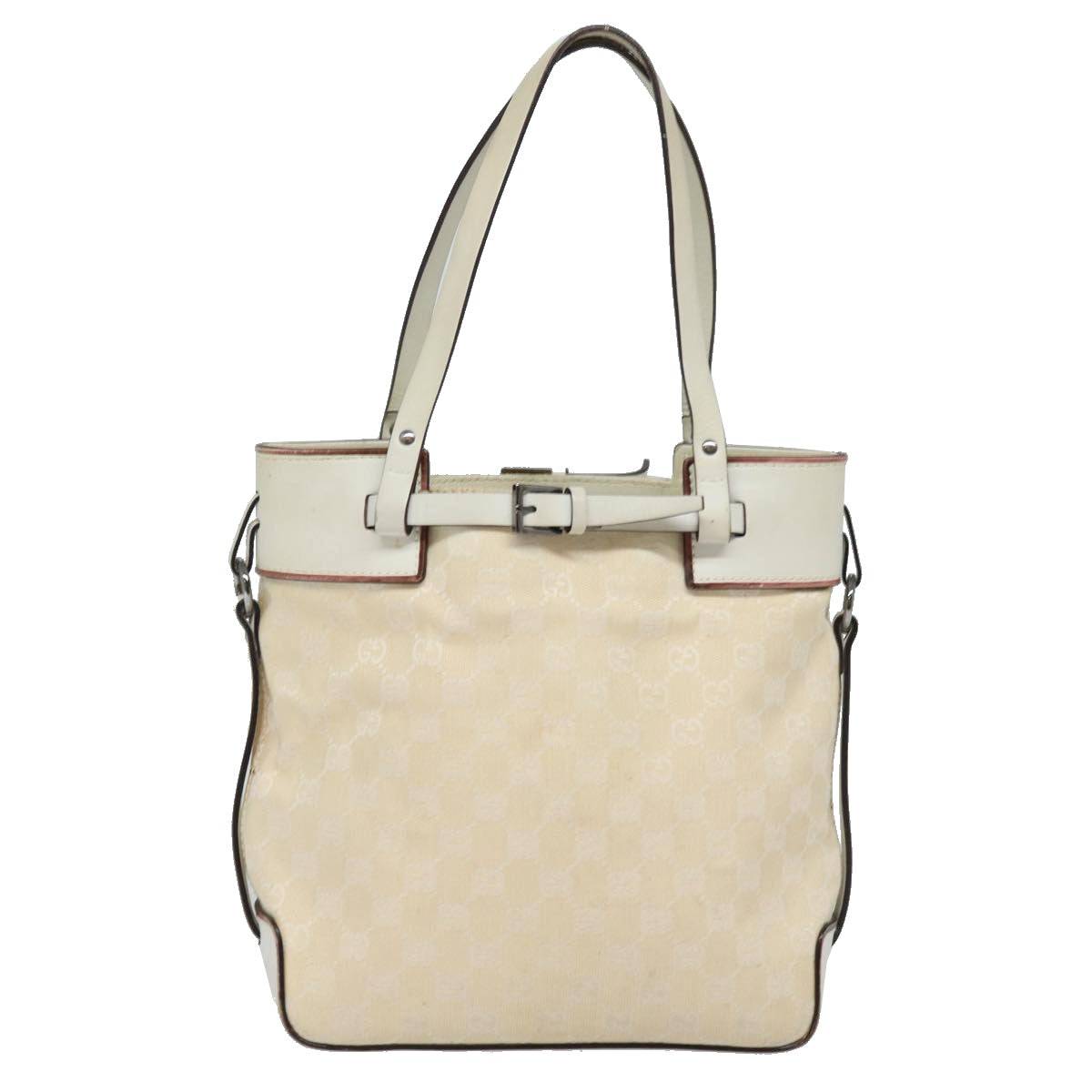 Gucci Gg Canvas Beige Canvas Tote Bag ()