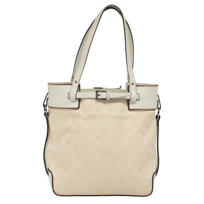 Gucci Gg Canvas Beige Canvas Tote Bag ()