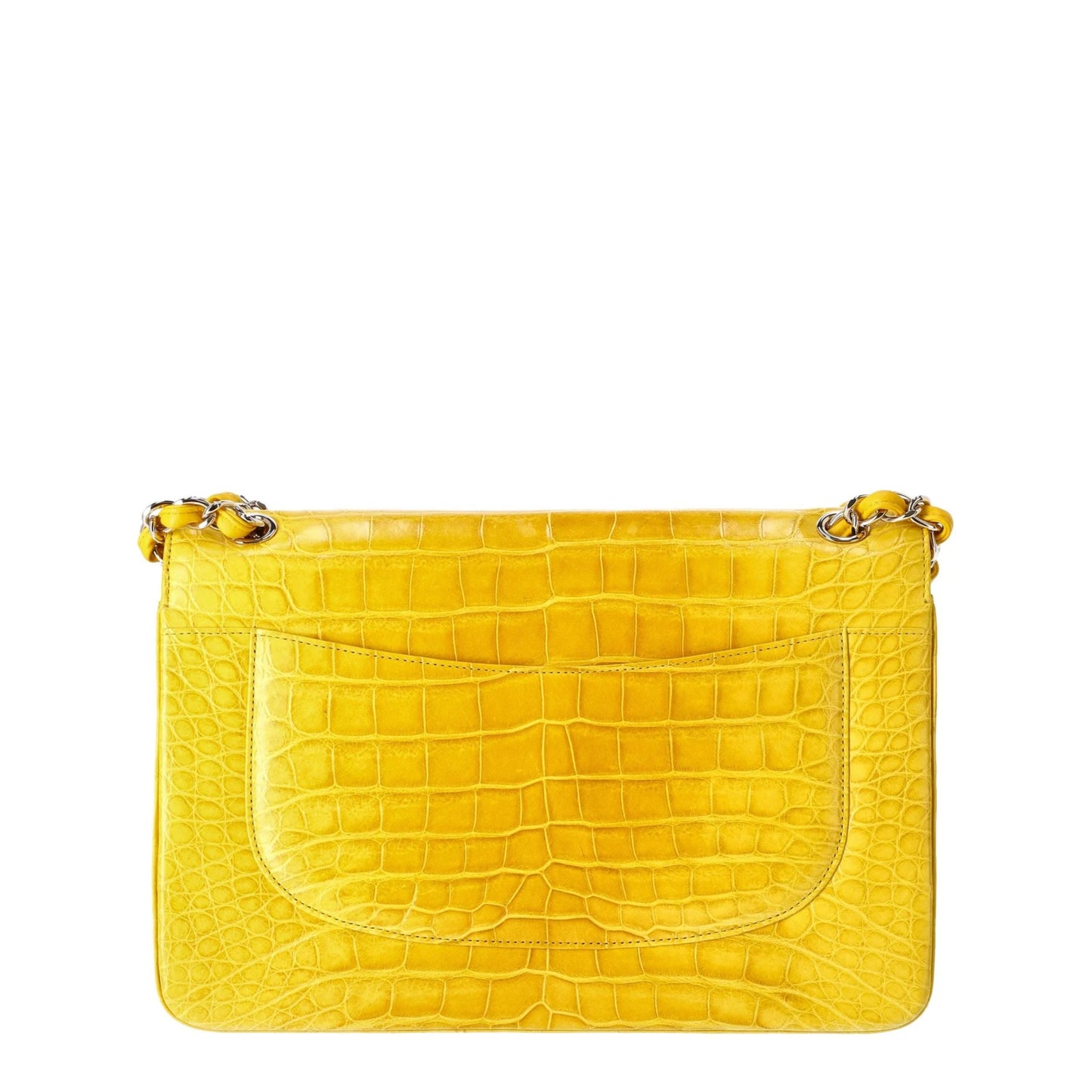 Jumbo Double Flap Bag Ombre Yellow