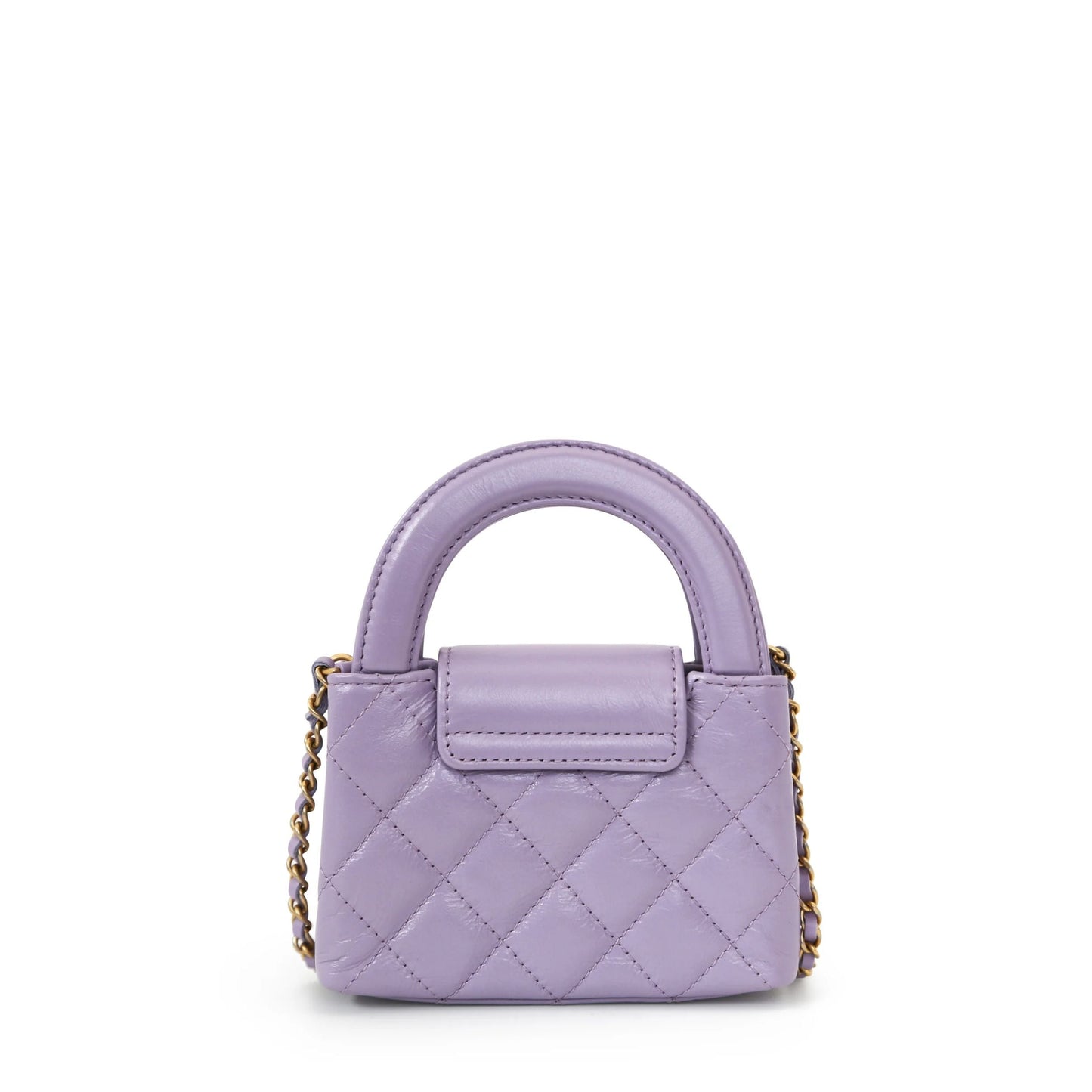 Mini Kelly Shopping Bag Lilac