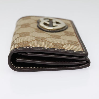 Gucci Gg Marmont Beige Canvas Wallet
