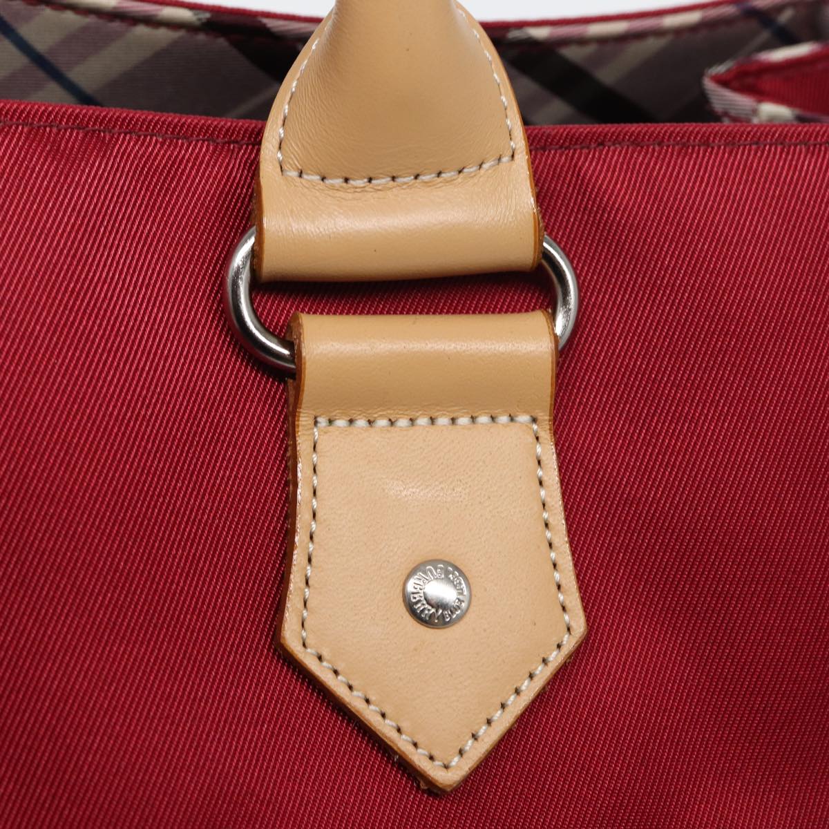 BURBERRY Nova Check Handbag