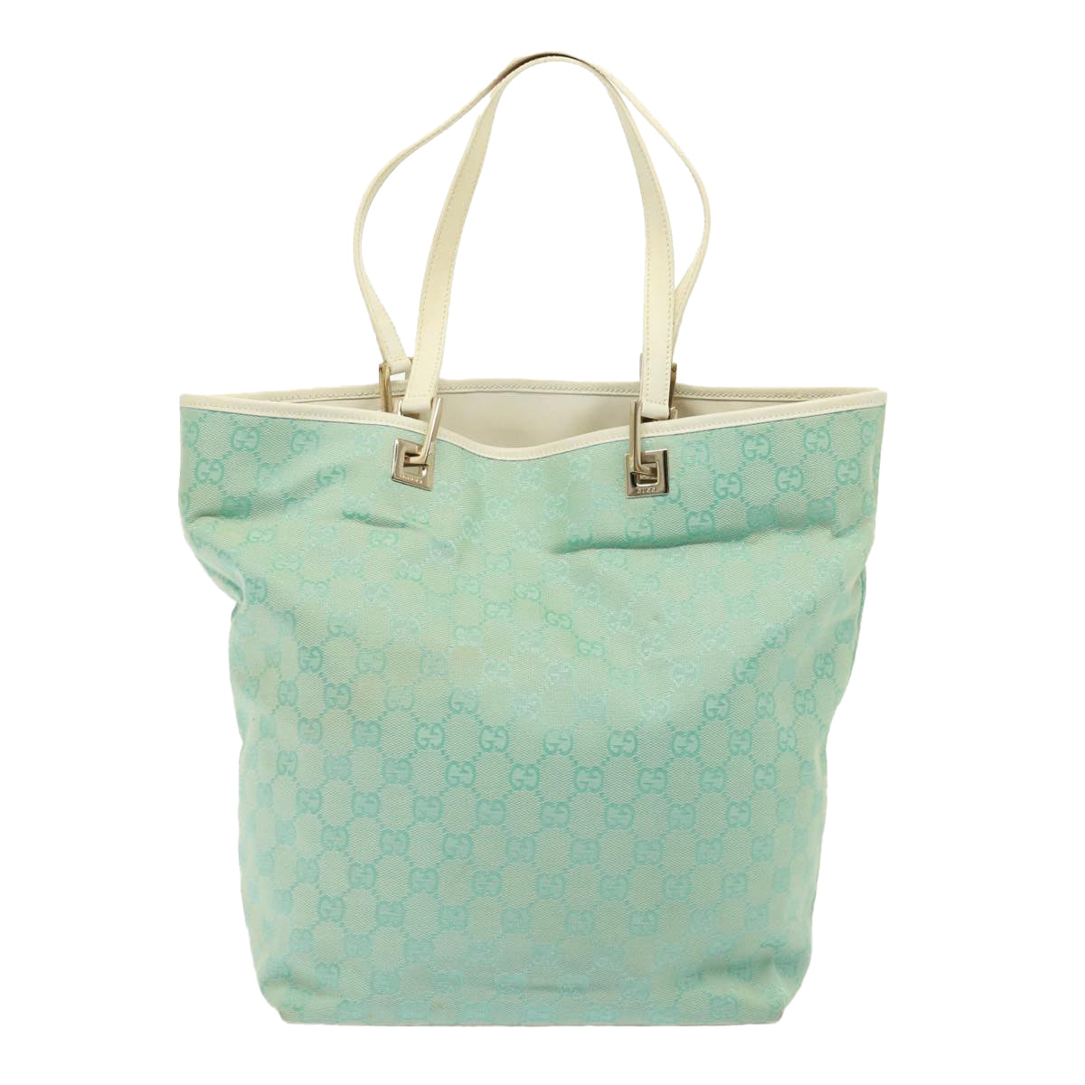 Gucci Gg Canvas Blue Canvas Shoulder Bag