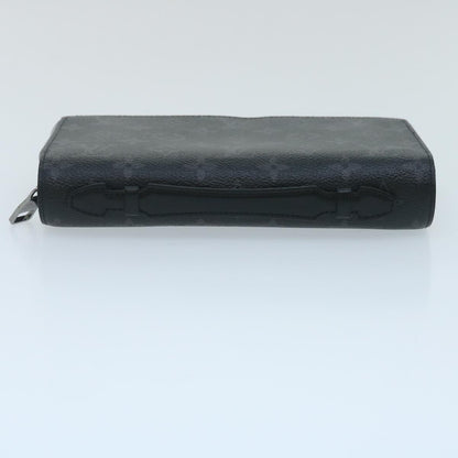 Louis Vuitton Black Canvas Zippy XL wallet accessories