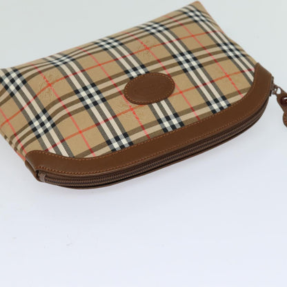BURBERRY Nova Check Clutch Bag