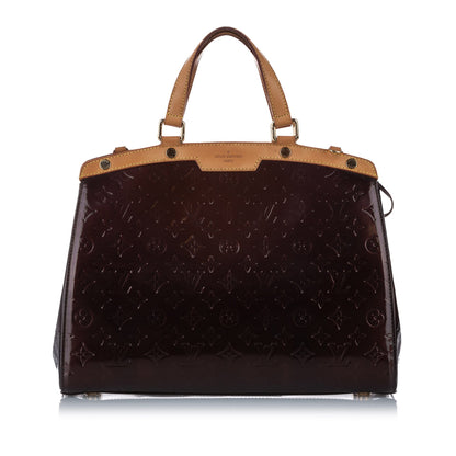 Louis-Vuitton Vernis Brea GM Purple