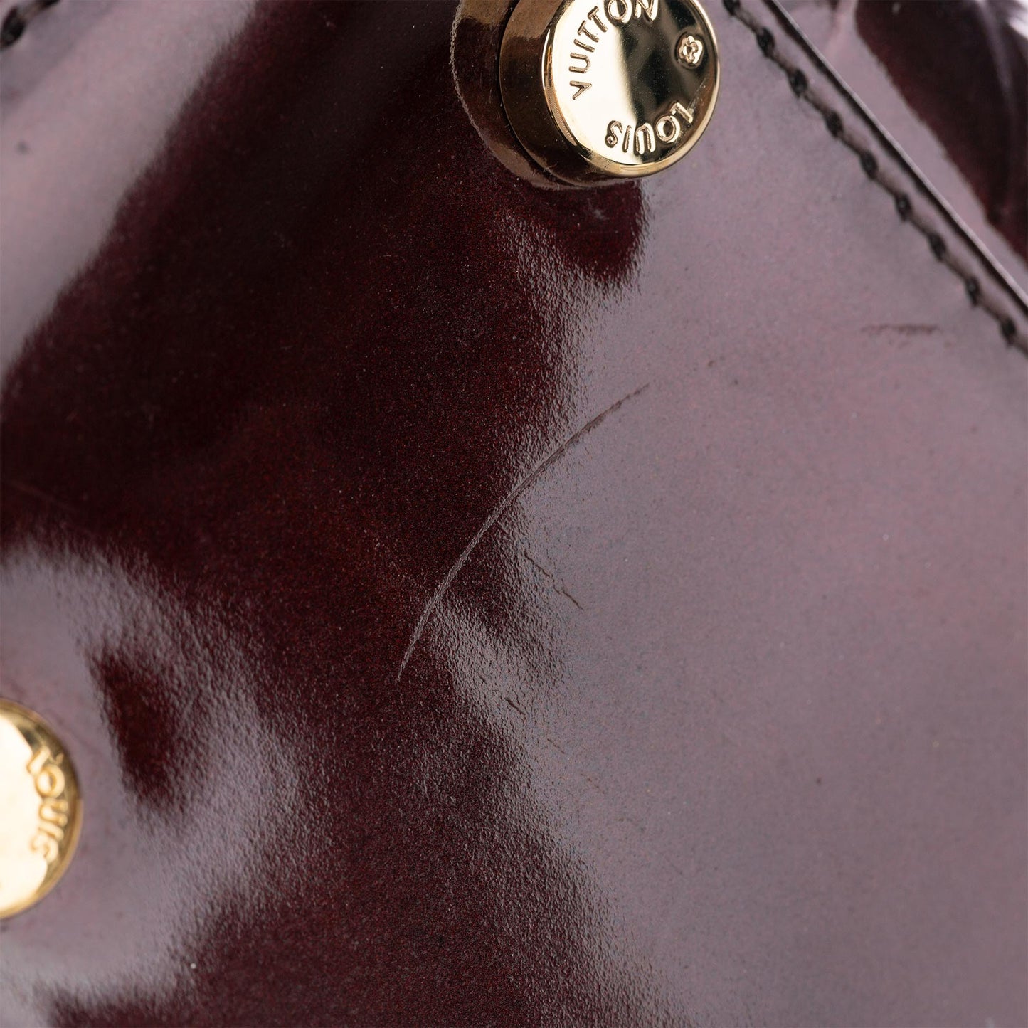 Louis-Vuitton Vernis Brea GM Purple