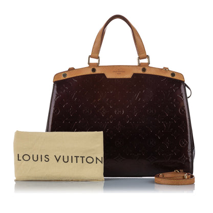 Louis-Vuitton Vernis Brea GM Purple