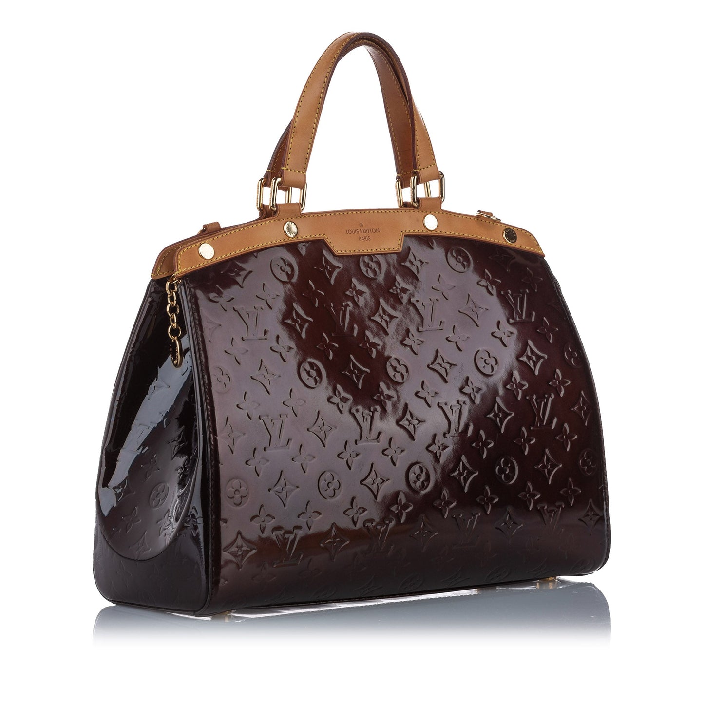 Louis-Vuitton Vernis Brea GM Purple