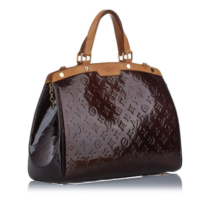 Louis-Vuitton Vernis Brea GM Purple
