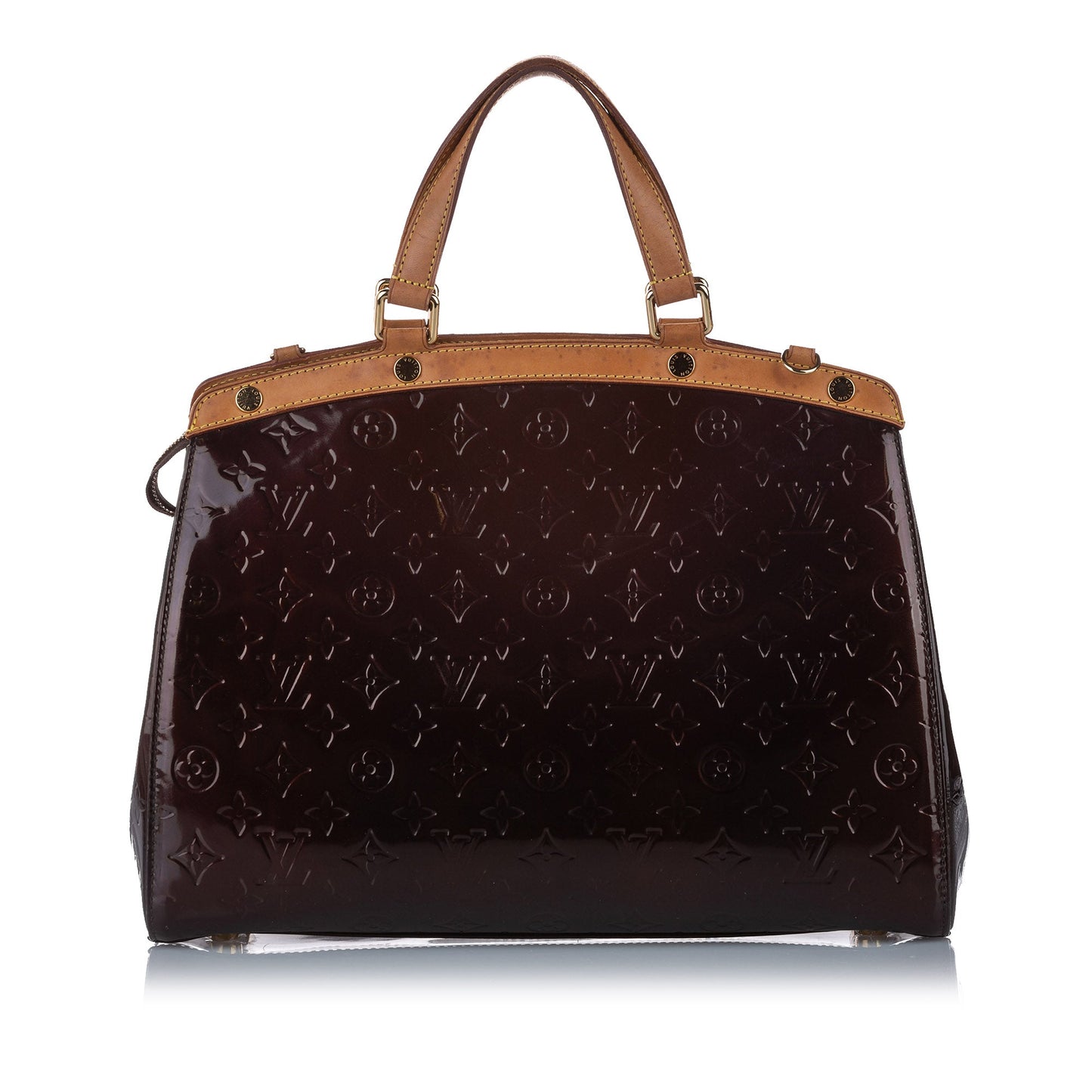 Louis-Vuitton Vernis Brea GM Purple