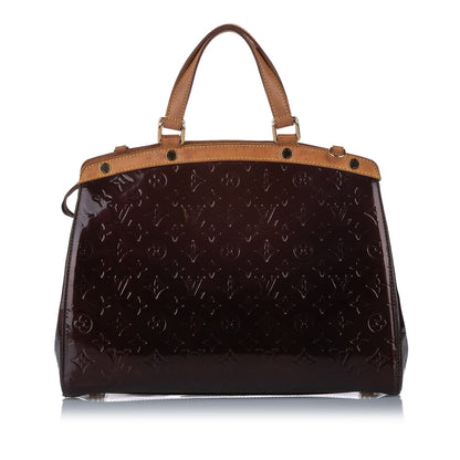 Louis-Vuitton Vernis Brea GM Purple