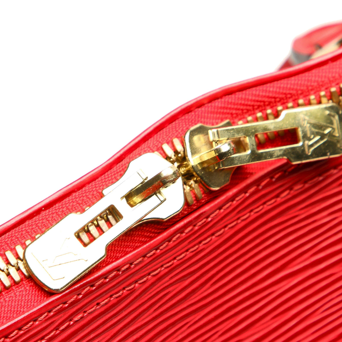 Louis-Vuitton Epi Keepall 50 Red