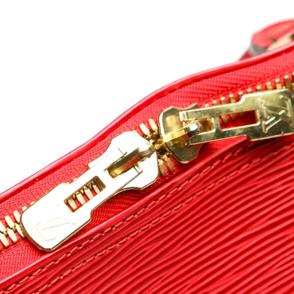 Louis-Vuitton Epi Keepall 50 Red