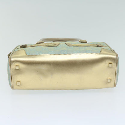 Gucci Gg Canvas Blue Canvas Handbag