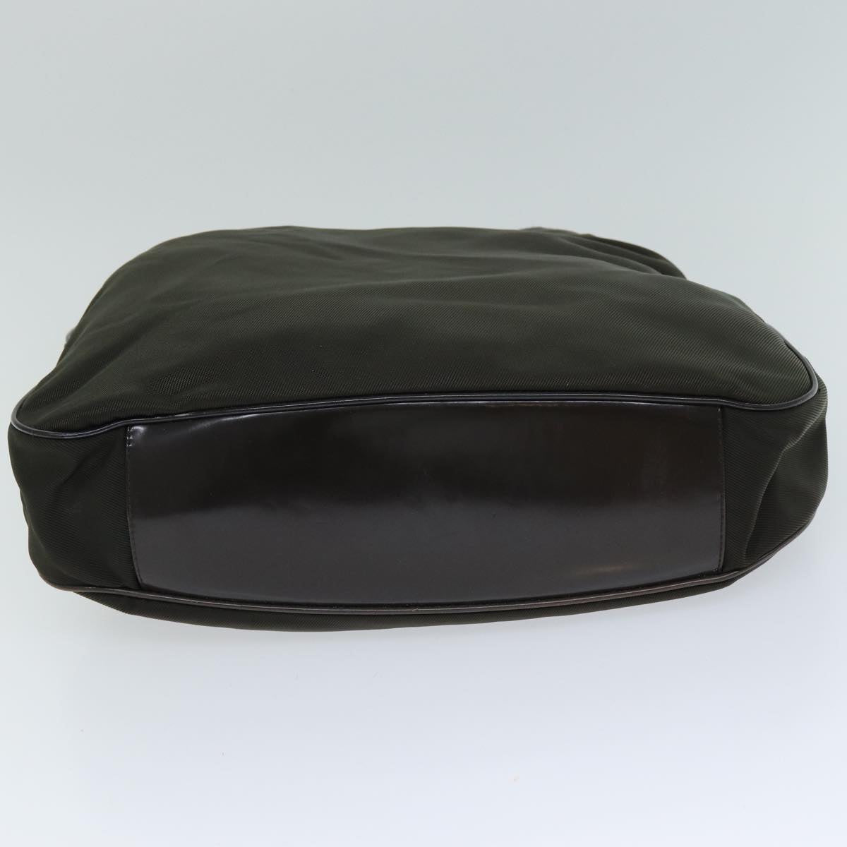 Gucci Bamboo Khaki Synthetic Handbag