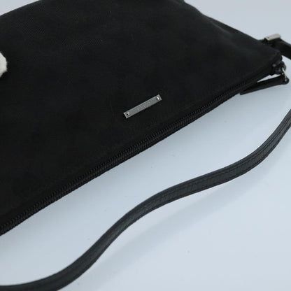 Gucci Black Canvas Clutch Bag