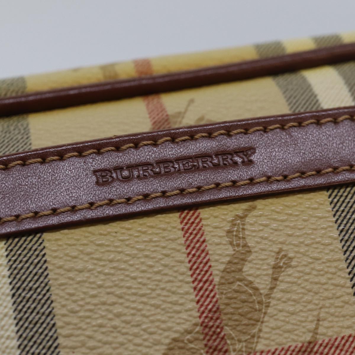 BURBERRY Nova Check Clutch Bag