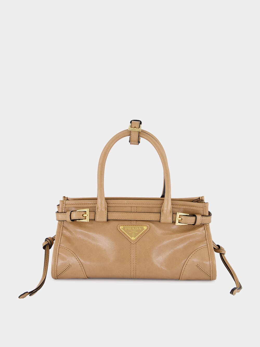 Bonnie Mini Leather Handbag Cameo