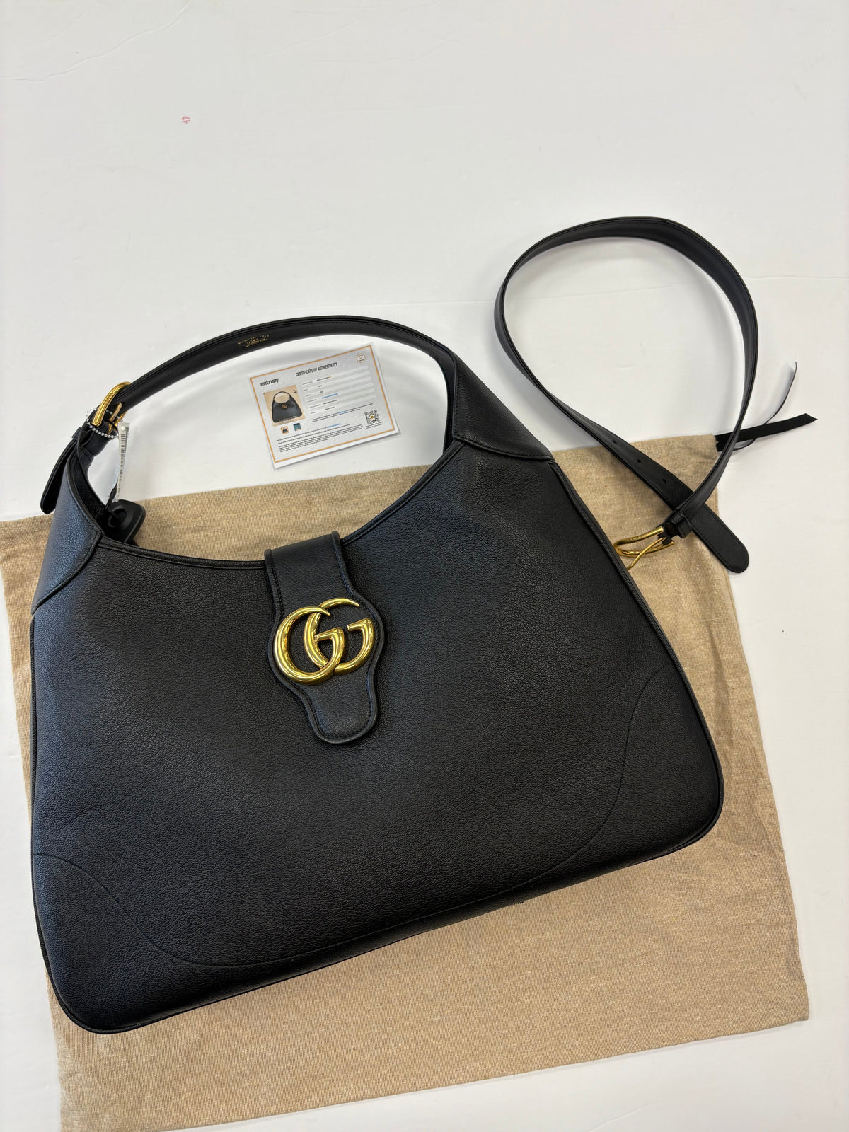 Handbag Luxury Designer By Gucci, Size: Large