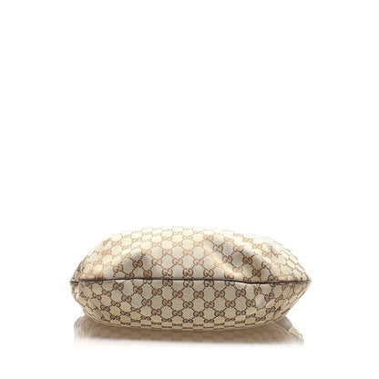 Gucci GG Canvas Hobo Bag Brown
