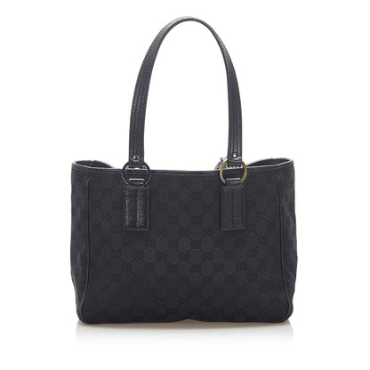 Gucci GG Canvas Tote Bag Black