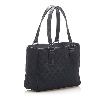 Gucci GG Canvas Tote Bag Black
