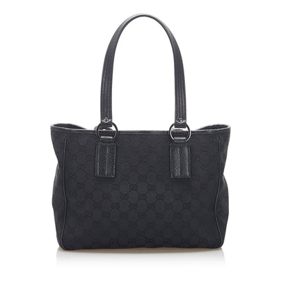 Gucci GG Canvas Tote Bag Black