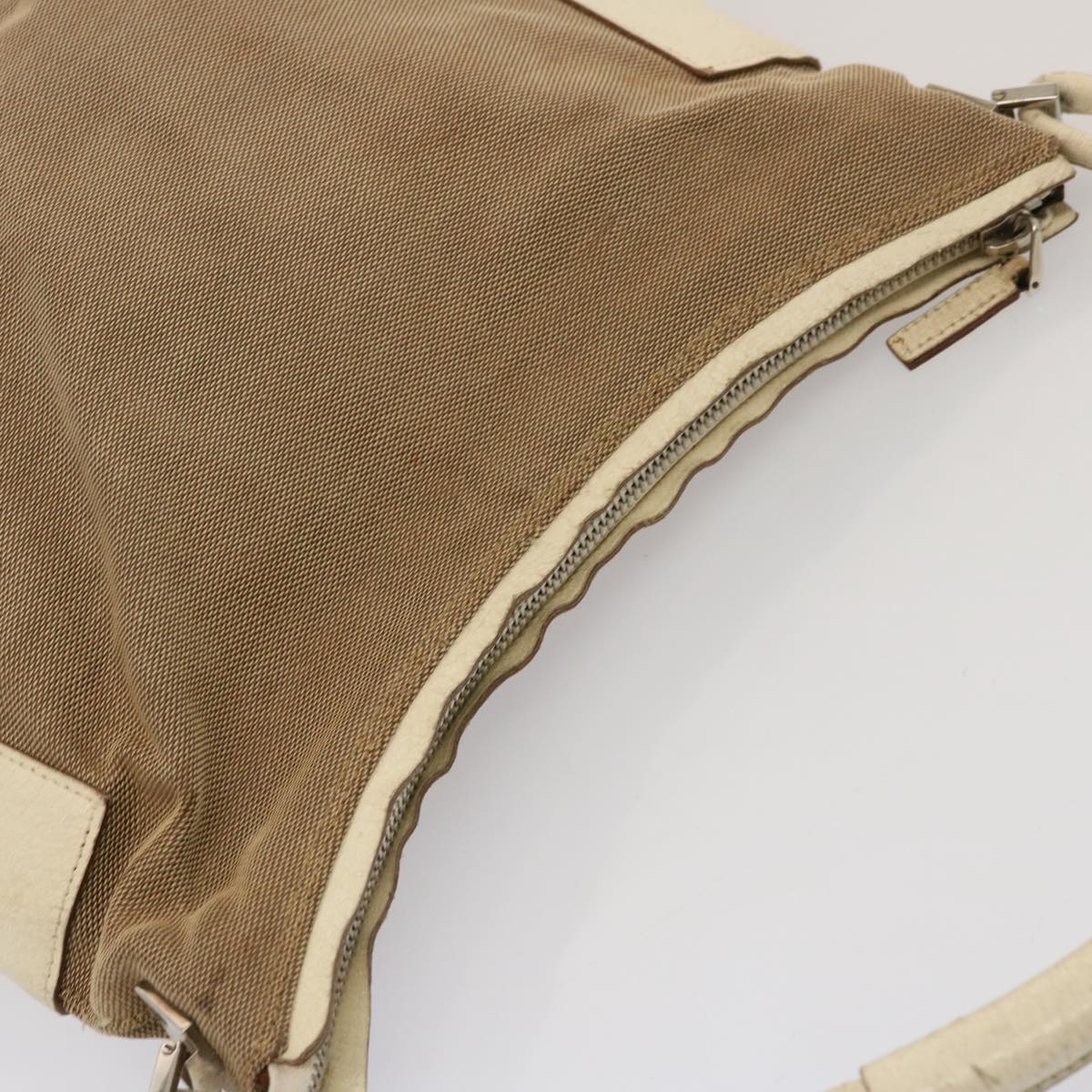 Gucci Beige Canvas Shoulder Bag