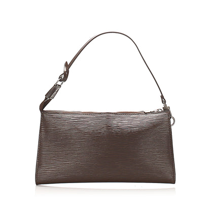 Louis-Vuitton Louis Vuitton Epi Pochette Accessoires Brown