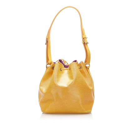 Louis-Vuitton Epi Petit Noe Yellow