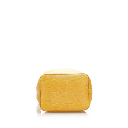 Louis-Vuitton Epi Petit Noe Yellow