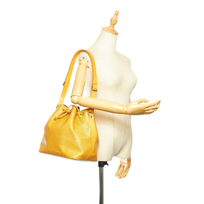 Louis-Vuitton Epi Petit Noe Yellow