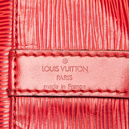 Louis-Vuitton Epi Petit Noe Red