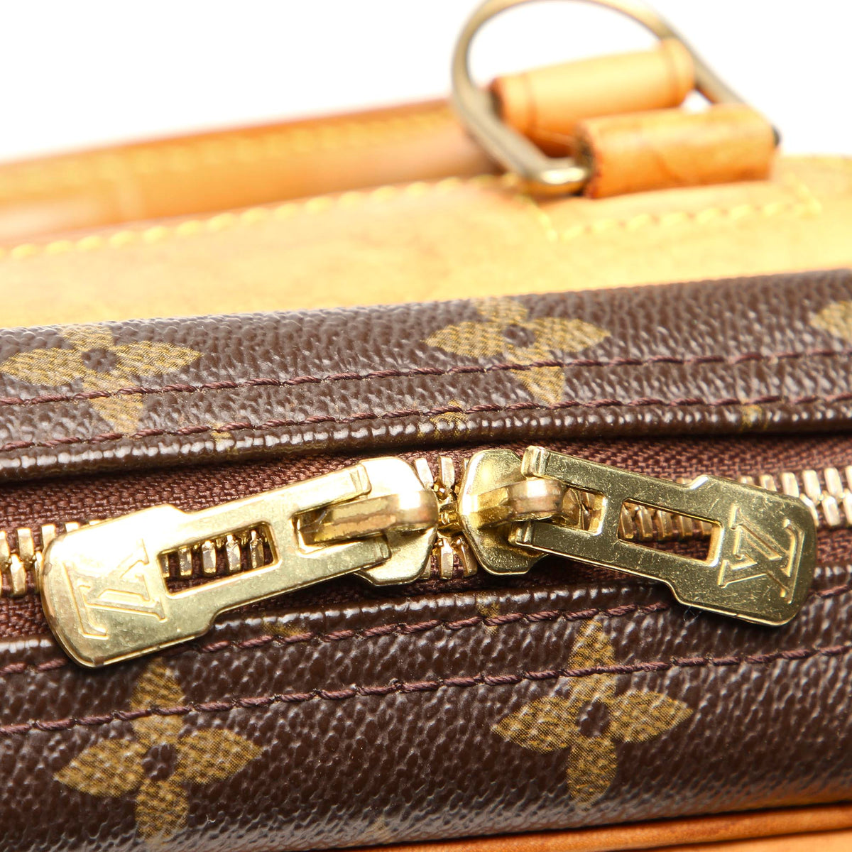 Louis-Vuitton Monogram Deauville Brown