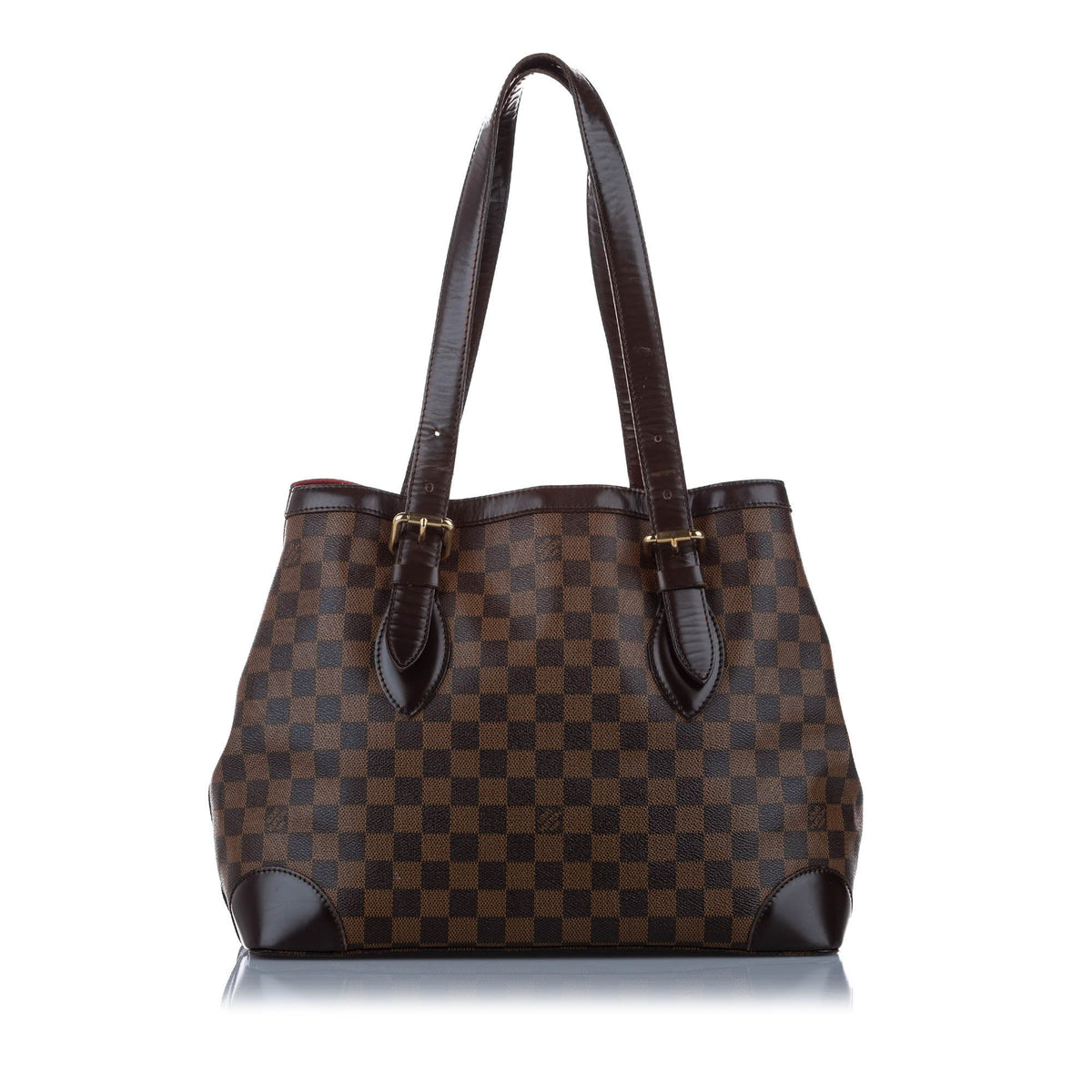 Louis-Vuitton Louis Vuitton Damier Ebene Hampstead MM Brown