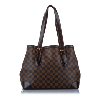 Louis-Vuitton Louis Vuitton Damier Ebene Hampstead MM Brown